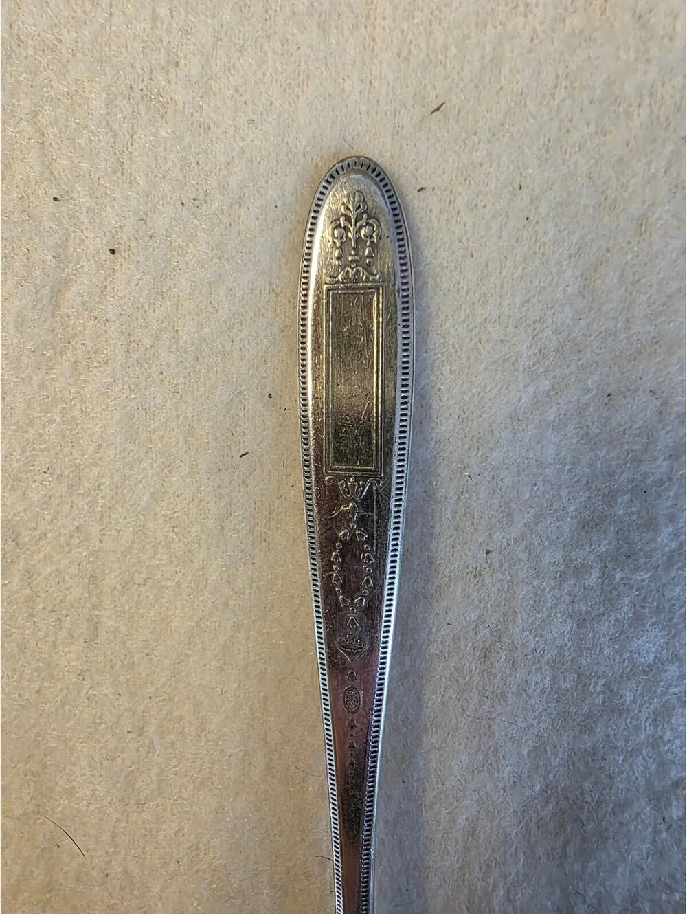 Oneida Community Plate Adam 1917 Pattern Silverplate Teaspoon 6.25” No Monogram